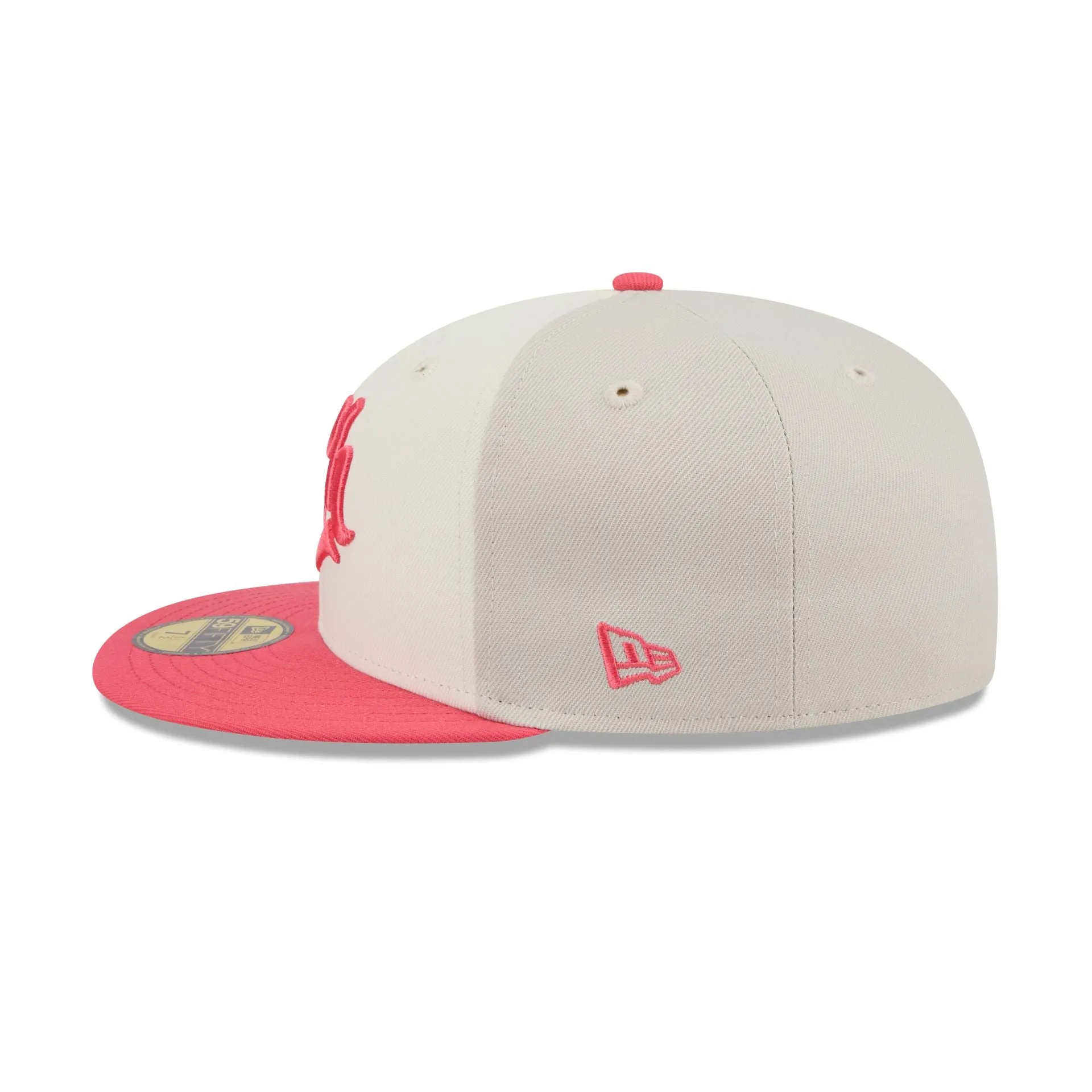 Charros de Jalisco Two-Tone Coral 59FIFTY Fitted Hat sold by New Era product image thumbnail 5