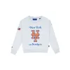 New York or Nowhere x New York Mets Youth Chrome White Crewneck sold by New Era