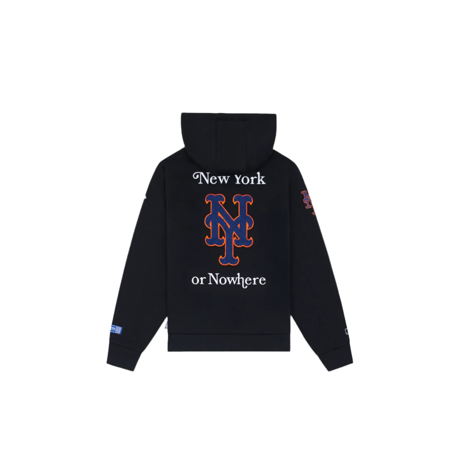 New York or Nowhere x New York Mets Youth Black Full-Zip Hoodie sold by New Era product image thumbnail 2