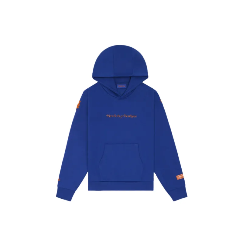 New York or Nowhere x New York Mets Youth Light Royal Hoodie sold by New Era