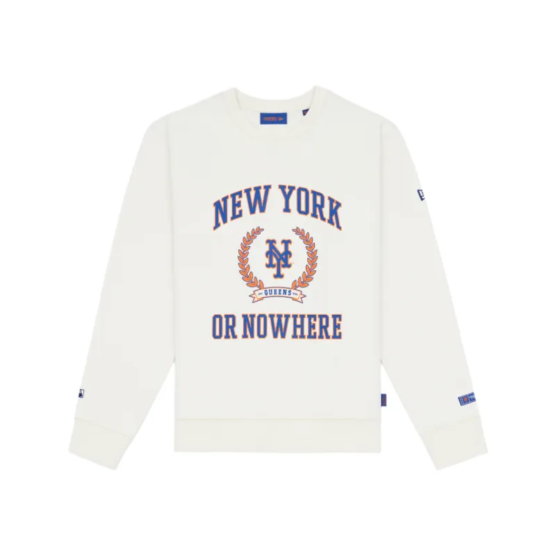 New York or Nowhere x New York Mets University Crewneck sold by New Era