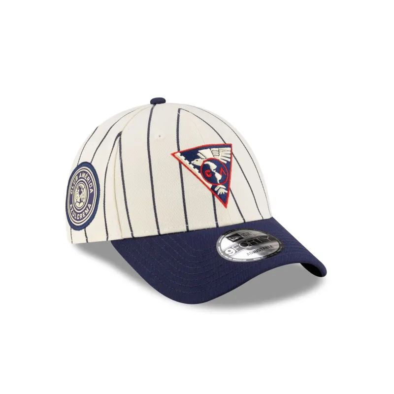 Club América Retro Pinstripe 9FORTY Snapback Hat sold by New Era