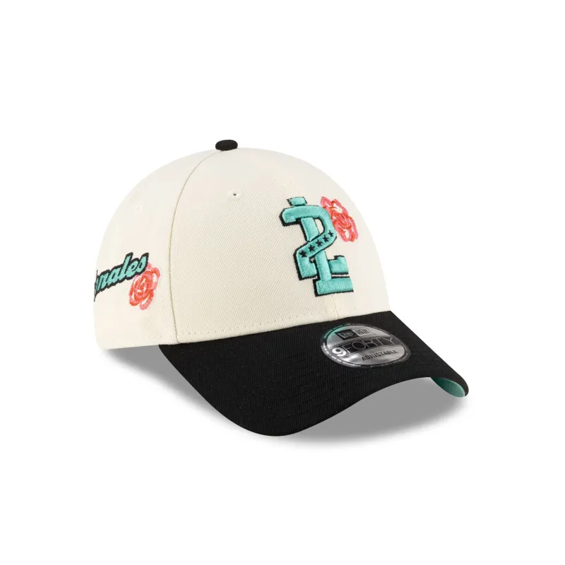 Tecolotes de los Dos Laredos Two-Tone Rose 9FORTY Snapback Hat sold by New Era