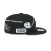 Mexico Baseball New Era Anniversary Logos Black 59FIFTY Fitted Hat sold by New Era