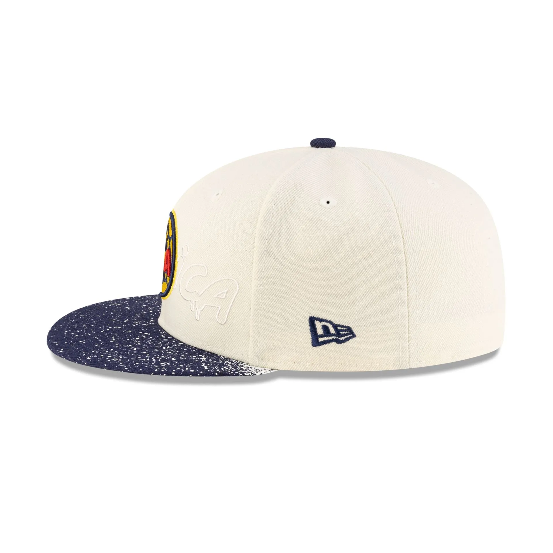 Club América Splattered Visor 59FIFTY Fitted Hat sold by New Era product image thumbnail 4