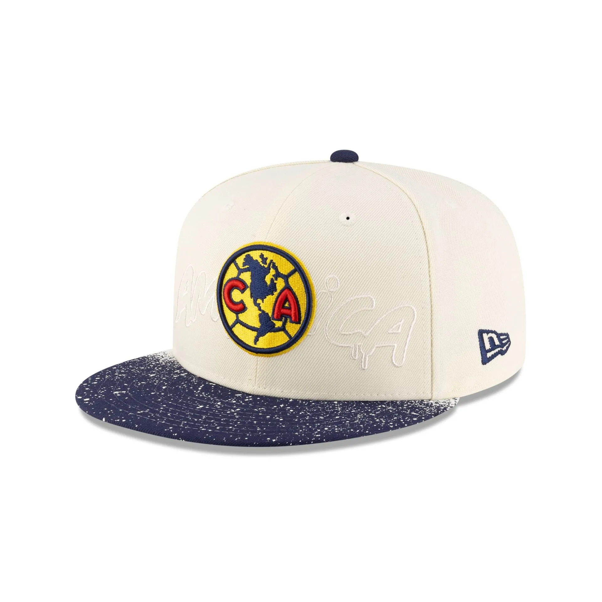 Club América Splattered Visor 59FIFTY Fitted Hat sold by New Era