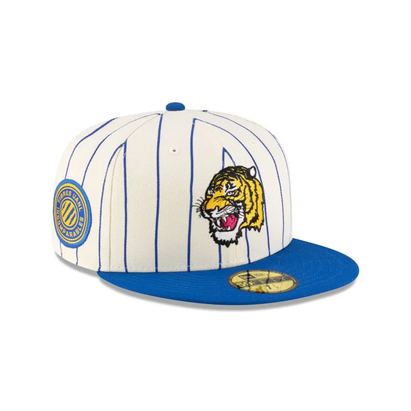 Club Tigres UANL Retro Pinstripe 59FIFTY Fitted Hat sold by New Era