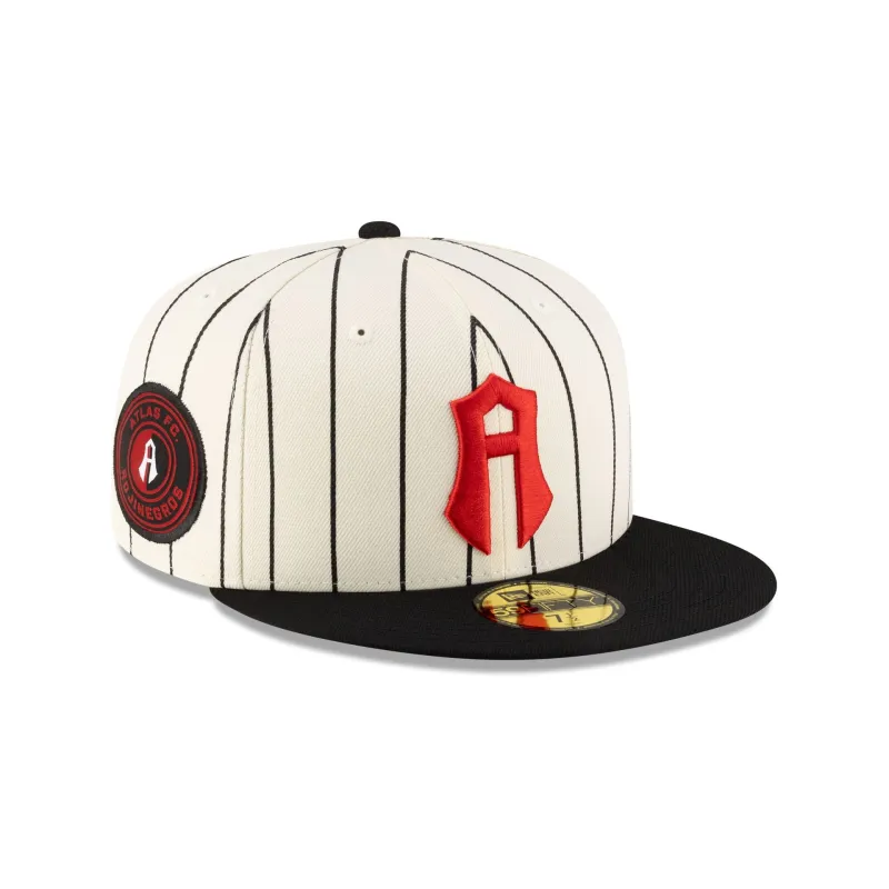 Atlas FC Retro Pinstripe 59FIFTY Fitted Hat sold by New Era