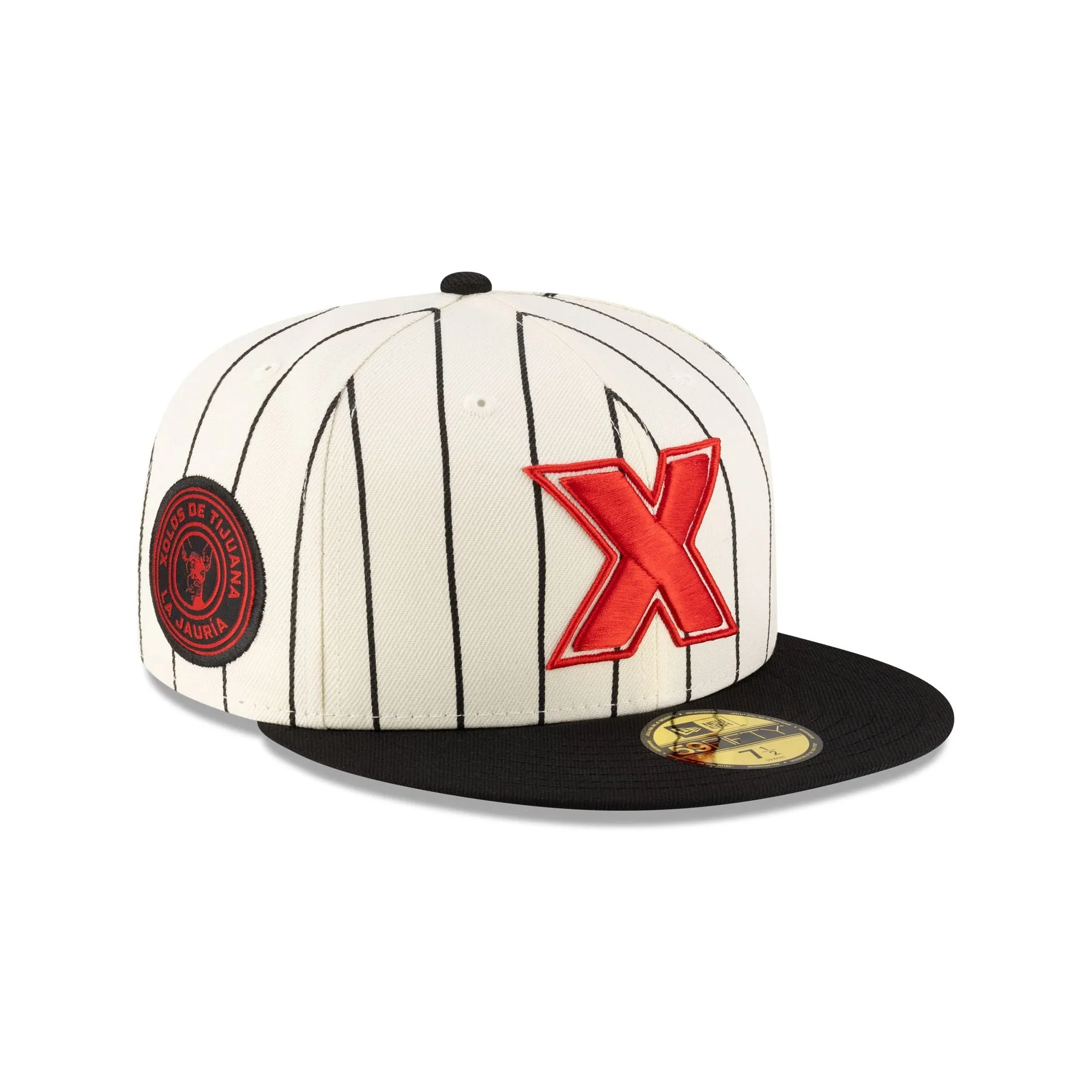 Xolos Retro Pinstripe 59FIFTY Fitted Hat sold by New Era