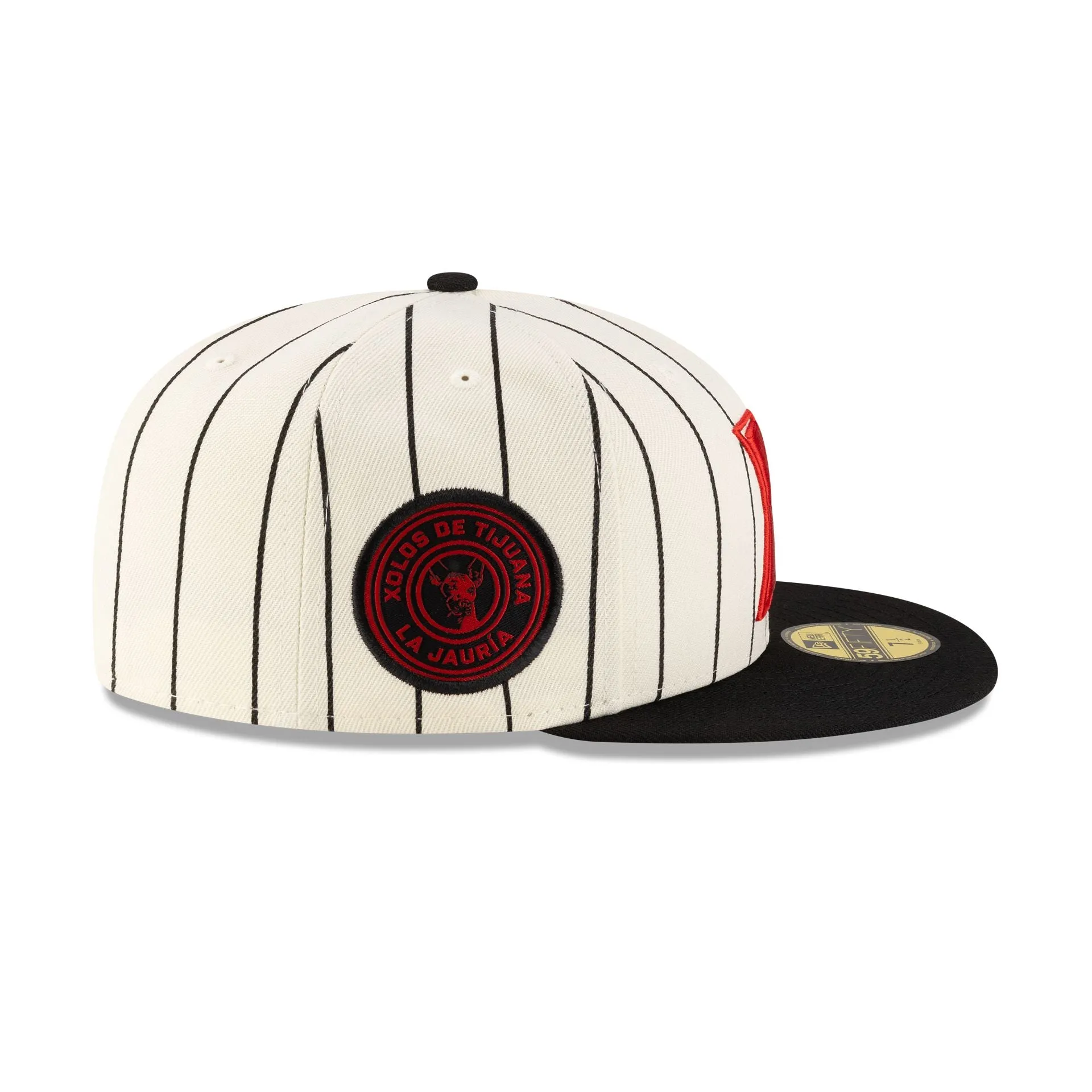 Xolos Retro Pinstripe 59FIFTY Fitted Hat sold by New Era product image thumbnail 4