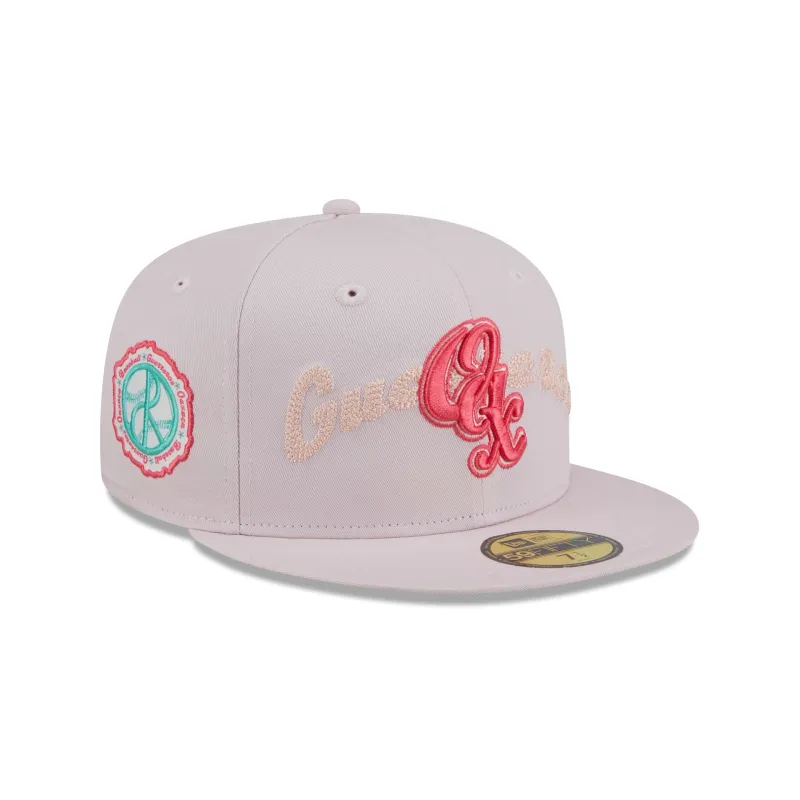 Guerreros de Oaxaca Stacked Wordmark 59FIFTY Fitted Hat sold by New Era