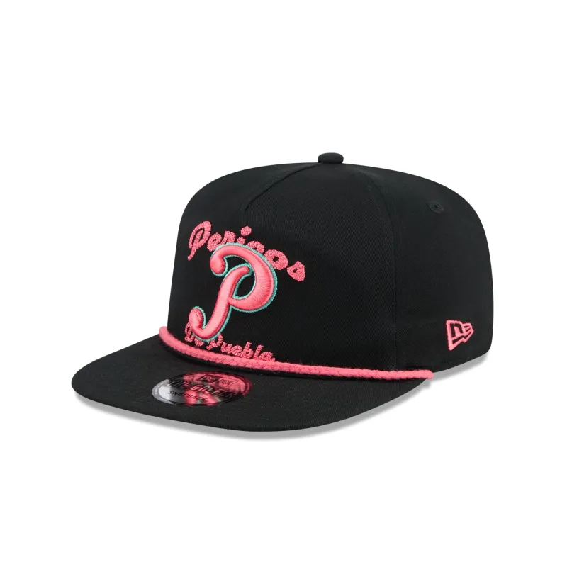 Pericos de Puebla Two-Tone Black Golfer Hat sold by New Era