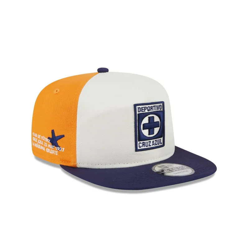 Cruz Azul Retro Logo Golfer Hat sold by New Era