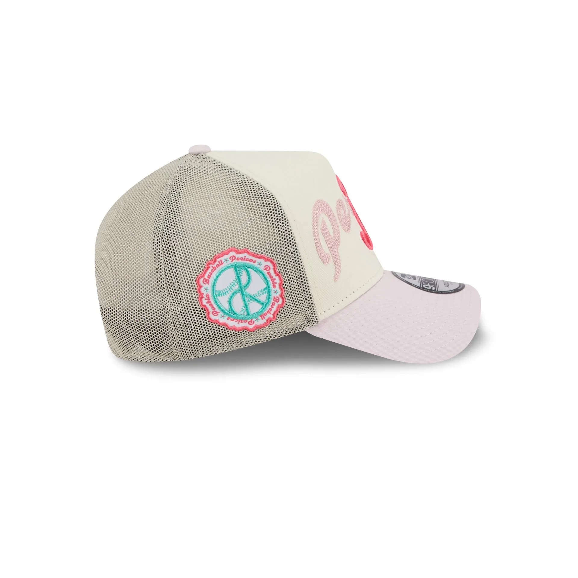 Pericos de Puebla Stacked Wordmark 9FORTY A-Frame Snapback Hat sold by New Era product image thumbnail 4