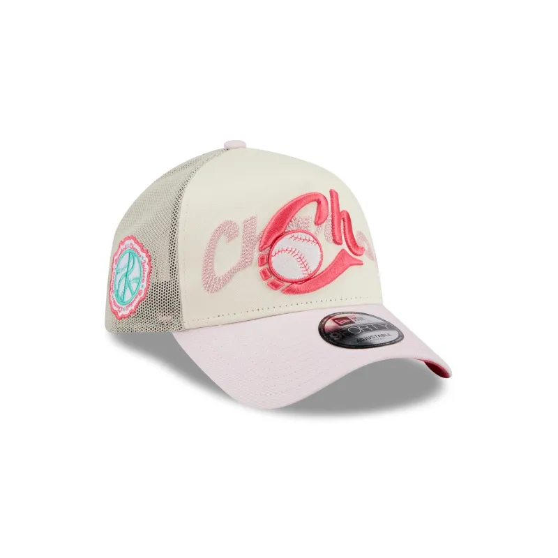 Charros de Jalisco Stacked Wordmark 9FORTY A-Frame Snapback Hat sold by New Era