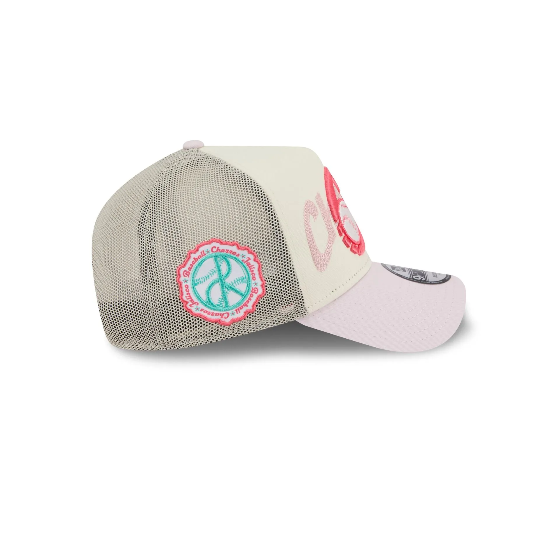 Charros de Jalisco Stacked Wordmark 9FORTY A-Frame Snapback Hat sold by New Era product image thumbnail 4