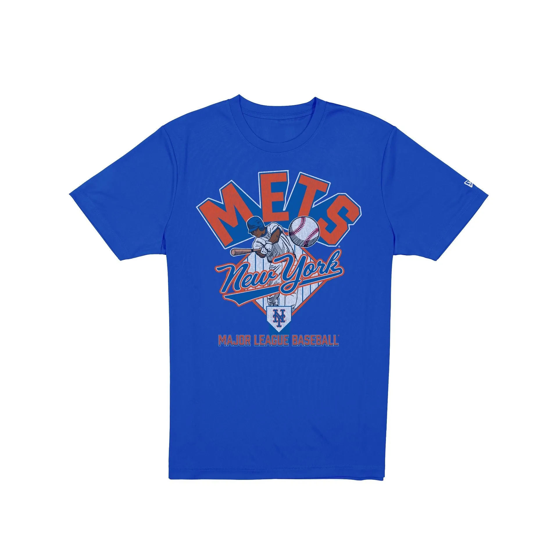 New York Mets 2025 Batting Practice Blue T-Shirt sold by New Era