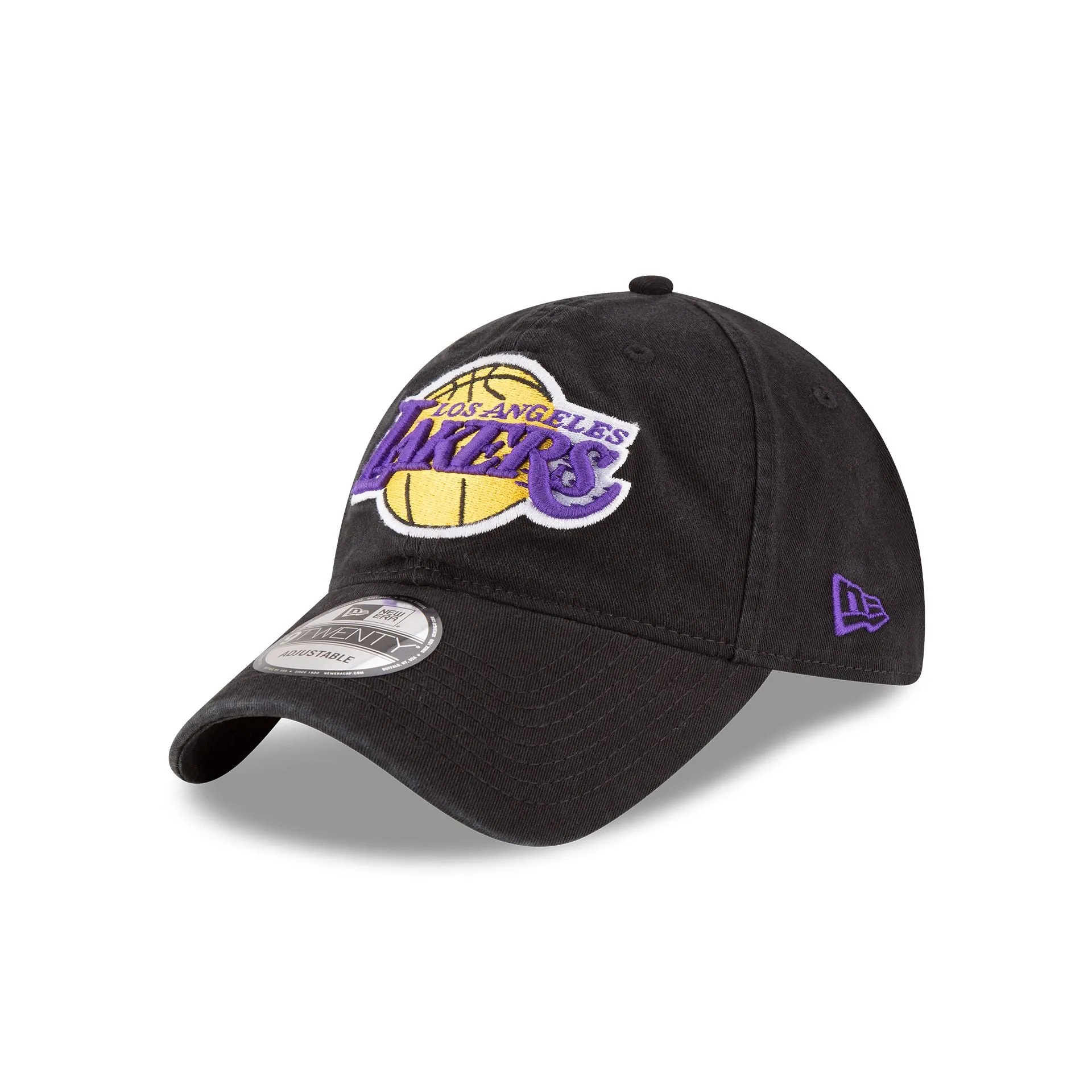 Los Angeles Lakers Core Classic Alt 9TWENTY Adjustable Hat sold by New Era