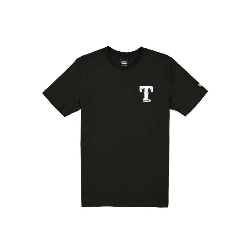 J-Frost x Texas Rangers Black T-Shirt sold by New Era