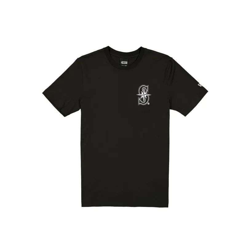J-Frost x Seattle Mariners Black T-Shirt sold by New Era