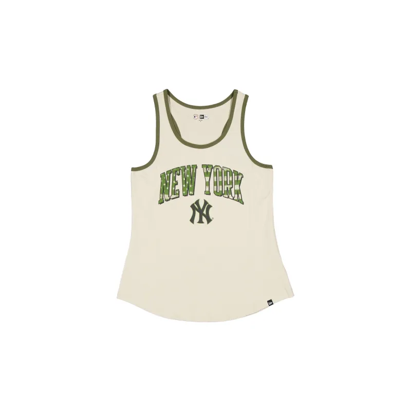 New York Yankees Armed Forces Day 2025 Women's Stone Tank Top sold by New Era