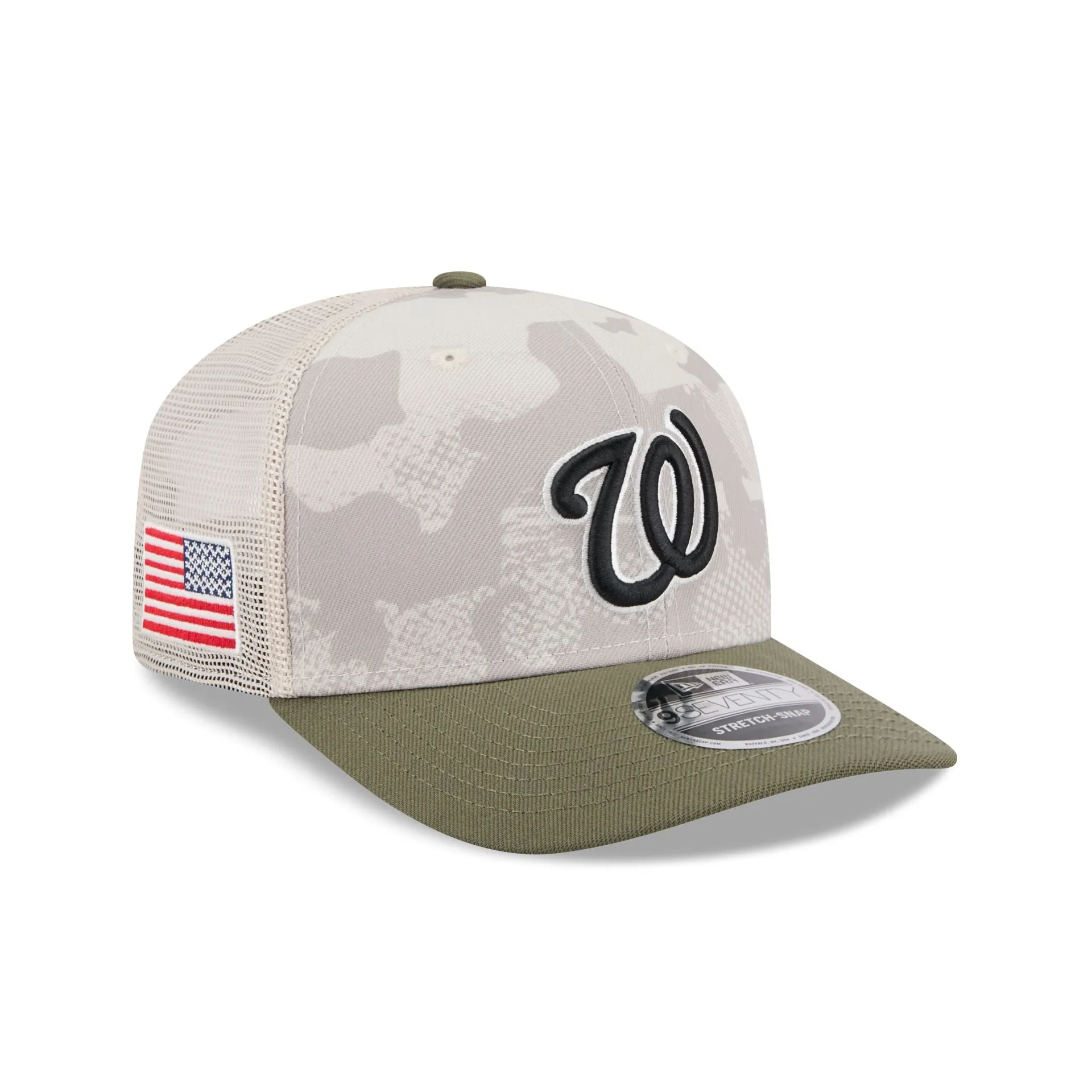 Washington Nationals Armed Forces Day 2025 9SEVENTY Trucker Hat sold by New Era