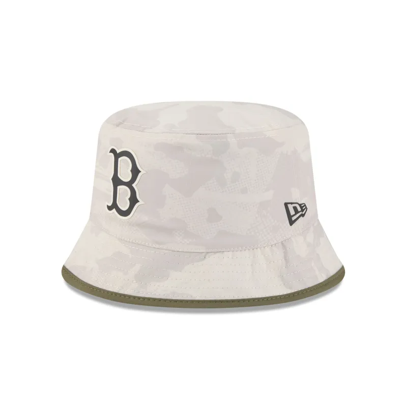 Boston Red Sox Armed Forces Day 2025 Reversible Bucket Hat sold by New Era
