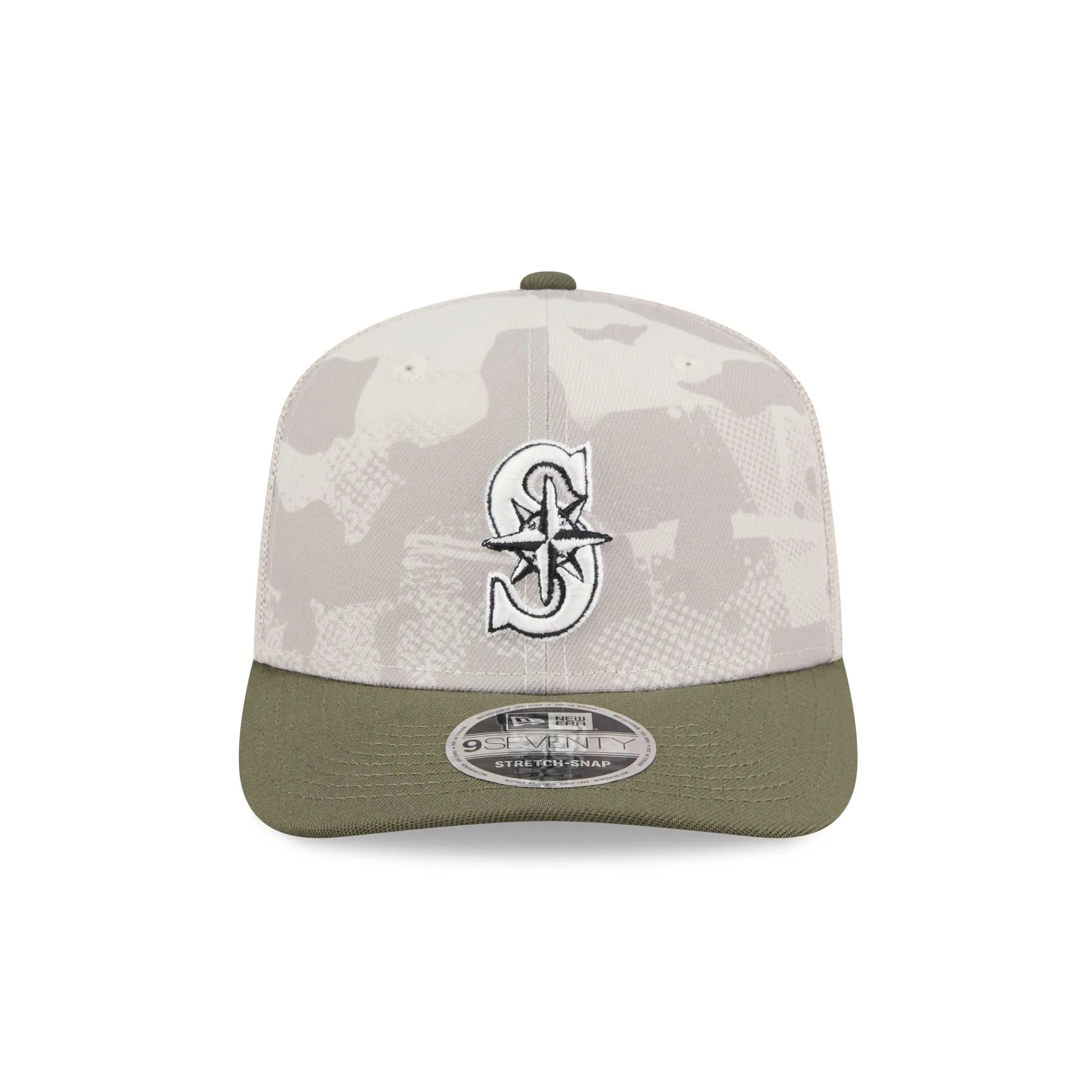 Seattle Mariners Armed Forces Day 2025 9SEVENTY Trucker Hat sold by New Era product image thumbnail 2