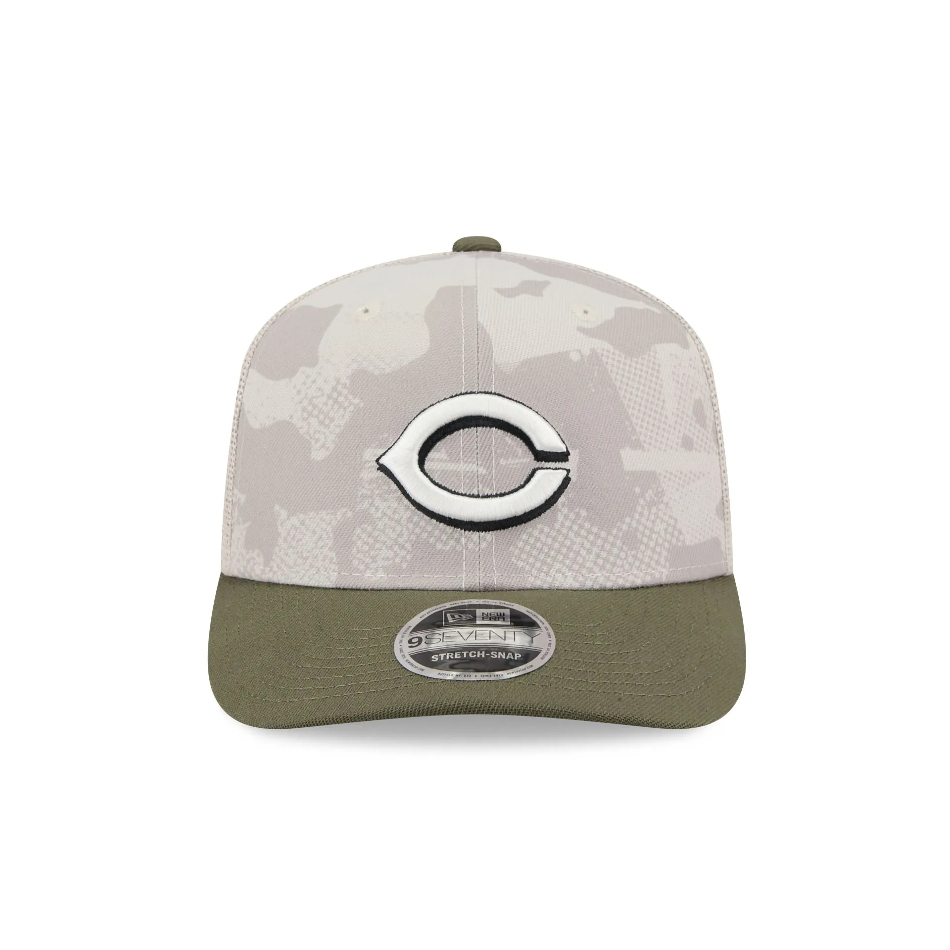 Cincinnati Reds Armed Forces Day 2025 9SEVENTY Trucker Hat sold by New Era product image thumbnail 2