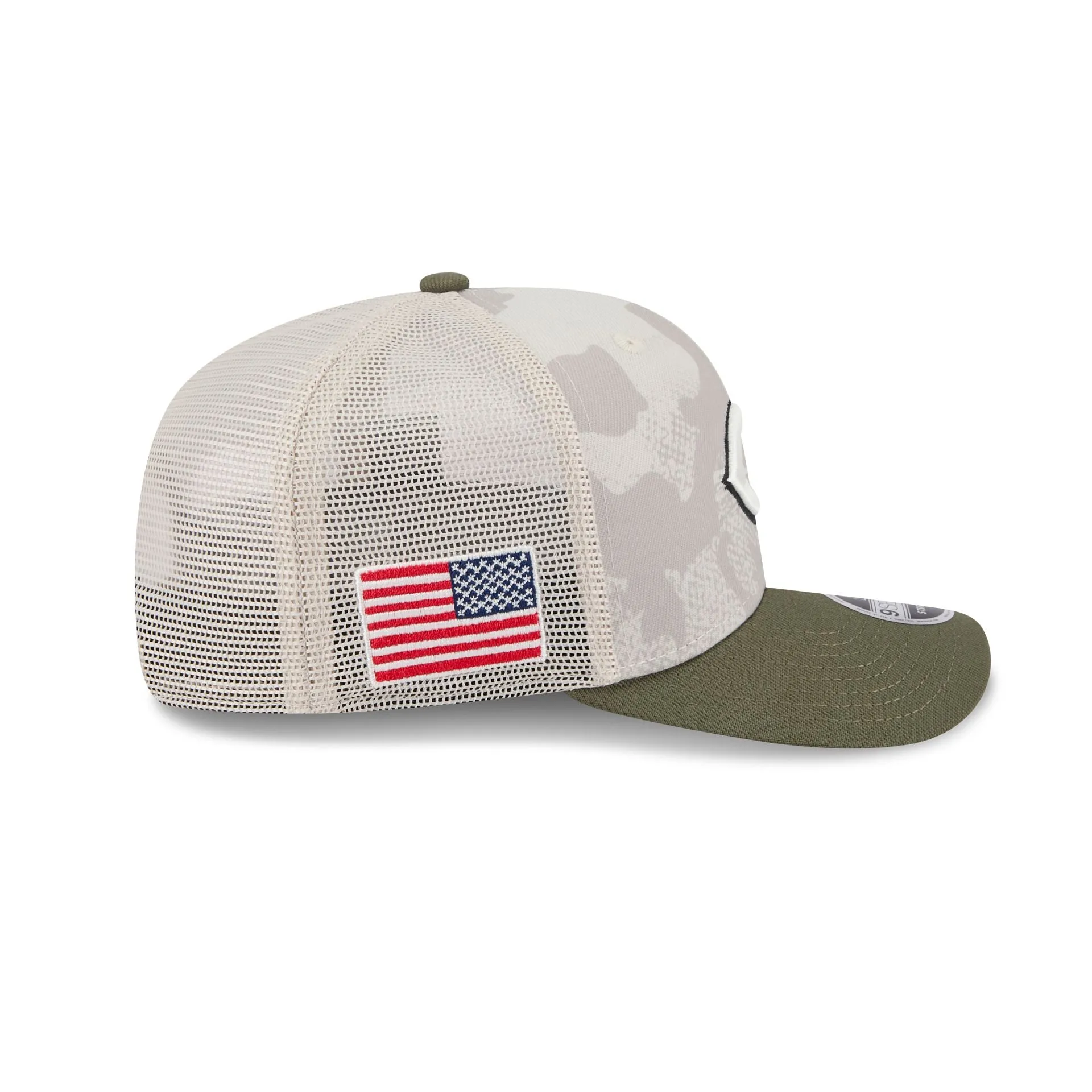 Cincinnati Reds Armed Forces Day 2025 9SEVENTY Trucker Hat sold by New Era product image thumbnail 4