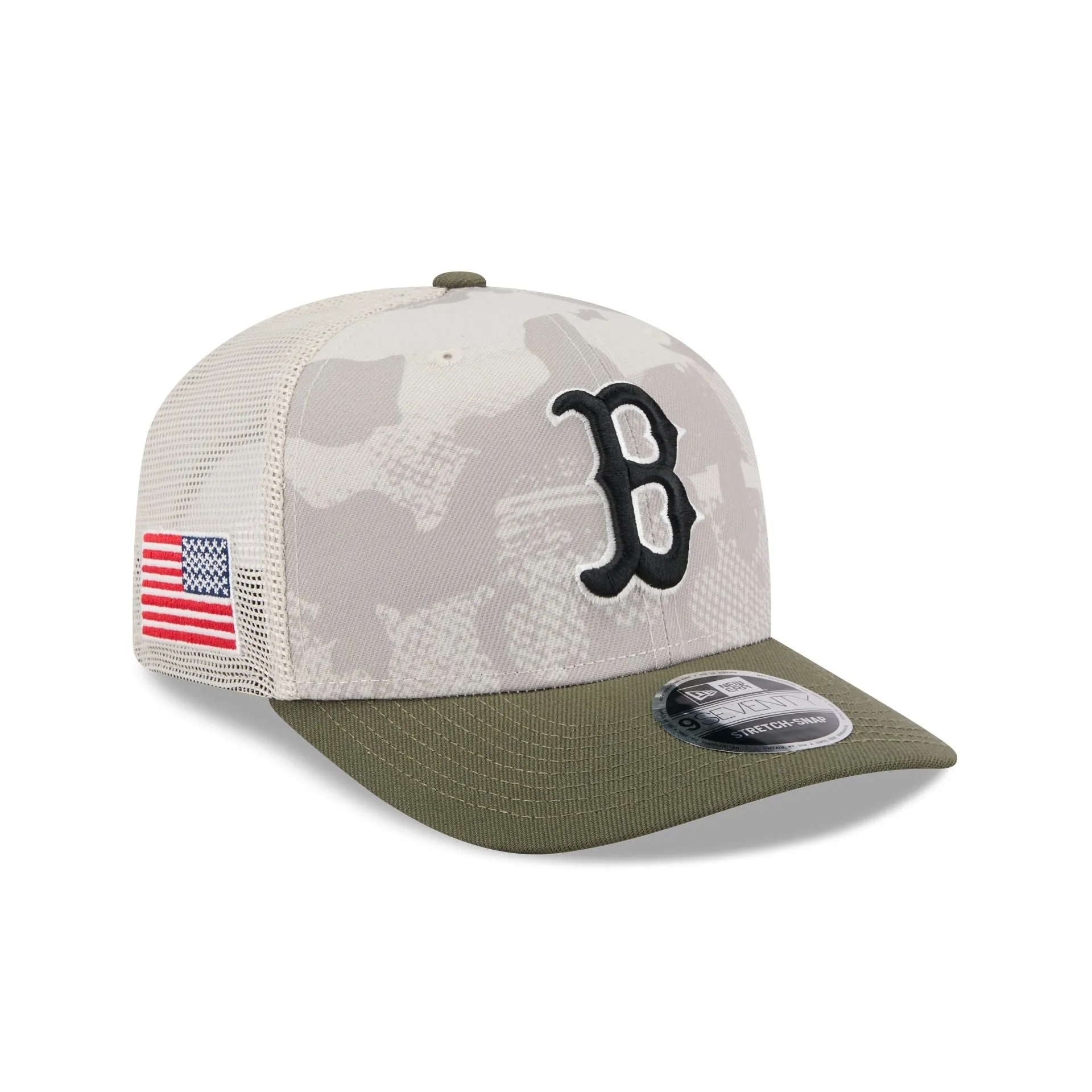 Boston Red Sox Armed Forces Day 2025 9SEVENTY Trucker Hat sold by New Era