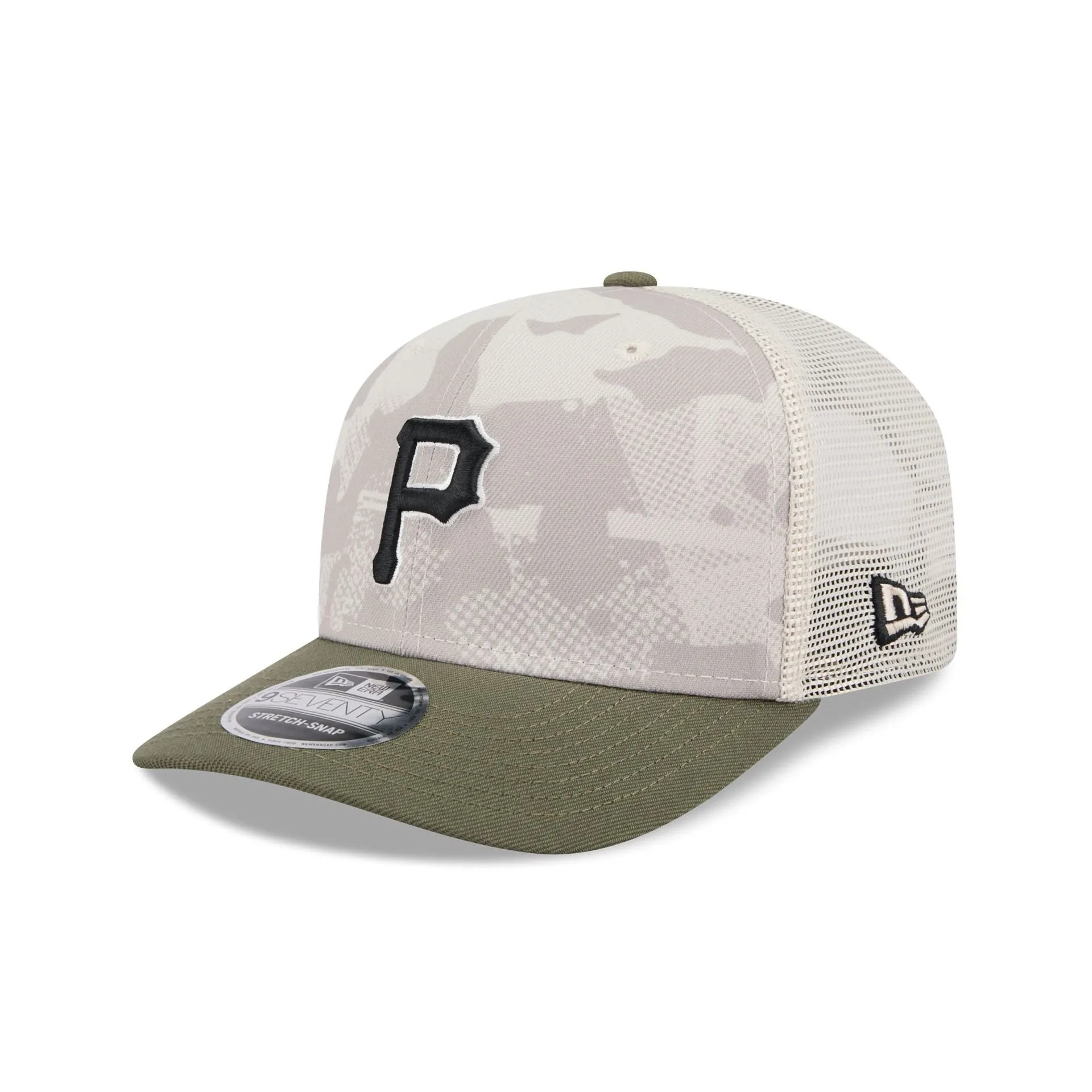 Pittsburgh Pirates Armed Forces Day 2025 9SEVENTY Trucker Hat sold by New Era product image thumbnail 3