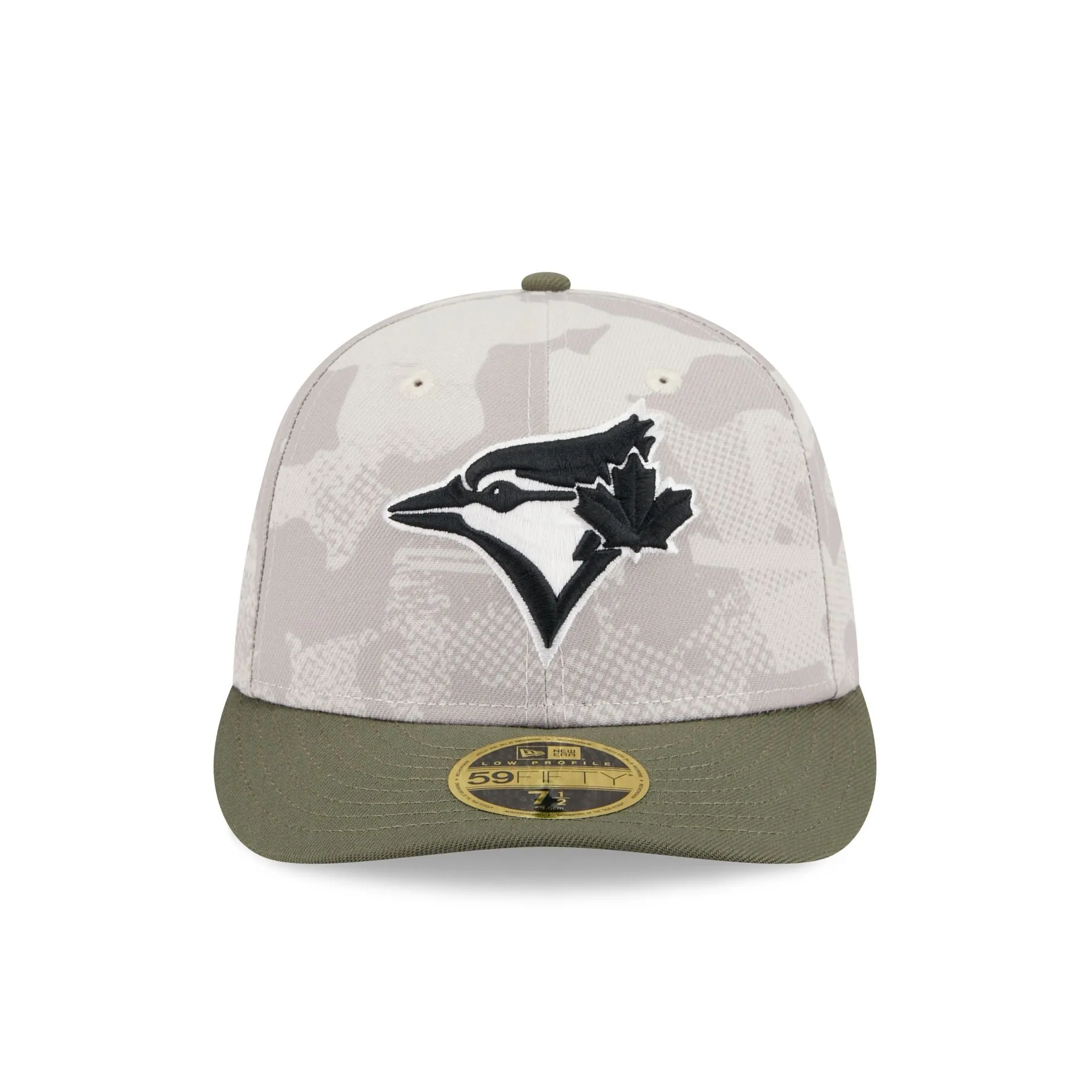 Toronto Blue Jays Armed Forces Day 2025 Low Profile 59FIFTY Fitted Hat sold by New Era product image thumbnail 2