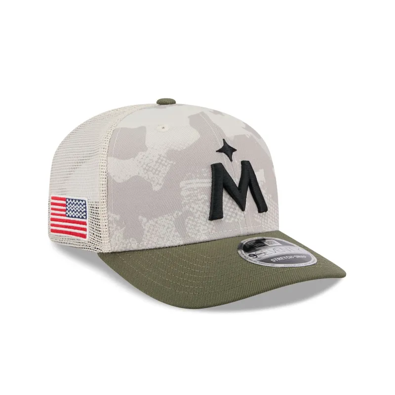 Minnesota Twins Armed Forces Day 2025 9SEVENTY Trucker Hat sold by New Era