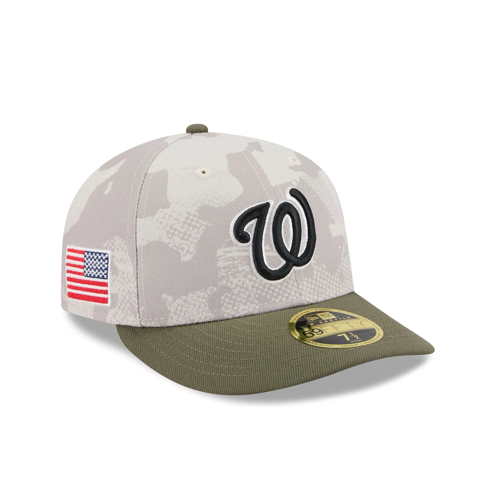 Washington Nationals Armed Forces Day 2025 Low Profile 59FIFTY Fitted Hat sold by New Era