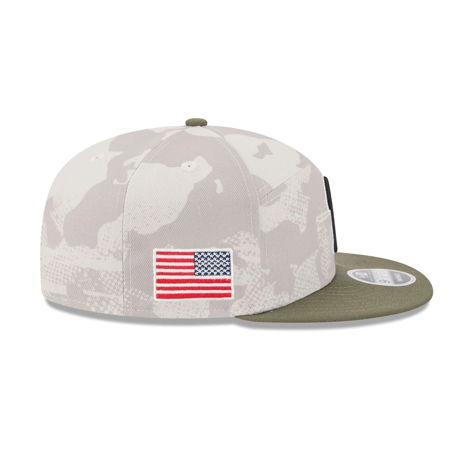 Philadelphia Phillies Armed Forces Day 2025 Split Panel 9FIFTY Snapback Hat sold by New Era product image thumbnail 4