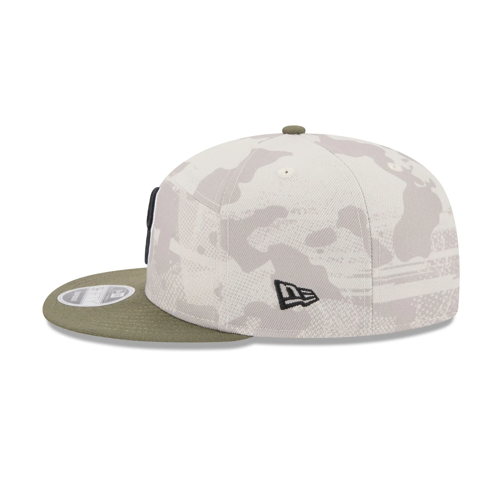 Philadelphia Phillies Armed Forces Day 2025 Split Panel 9FIFTY Snapback Hat sold by New Era product image thumbnail 5