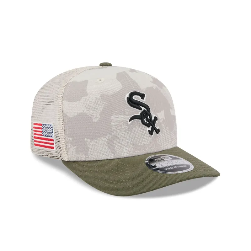 Chicago White Sox Armed Forces Day 2025 9SEVENTY Trucker Hat sold by New Era
