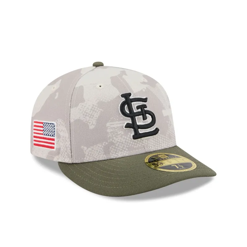 St. Louis Cardinals Armed Forces Day 2025 Low Profile 59FIFTY Fitted Hat sold by New Era