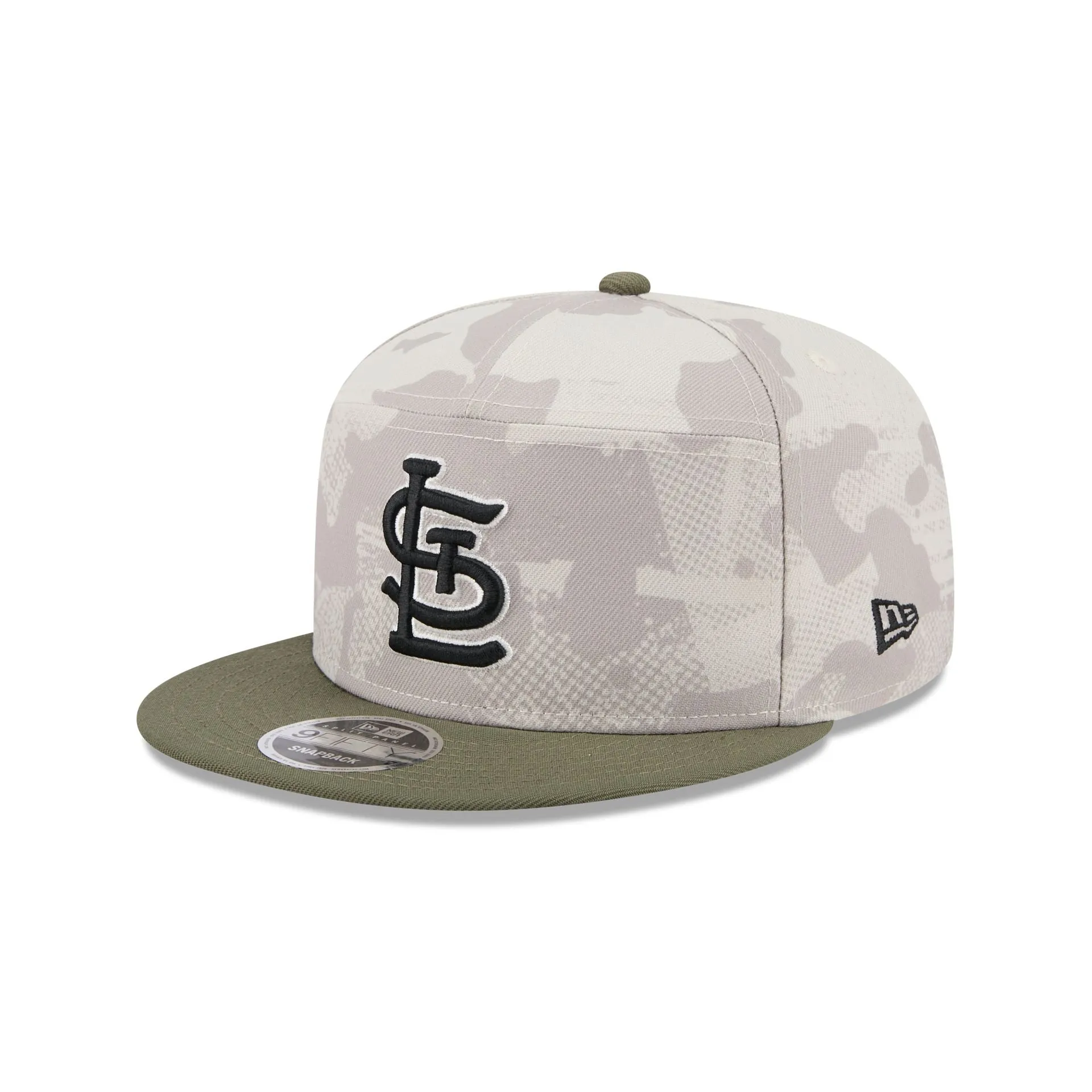 St. Louis Cardinals Armed Forces Day 2025 Split Panel 9FIFTY Snapback Hat sold by New Era product image thumbnail 3