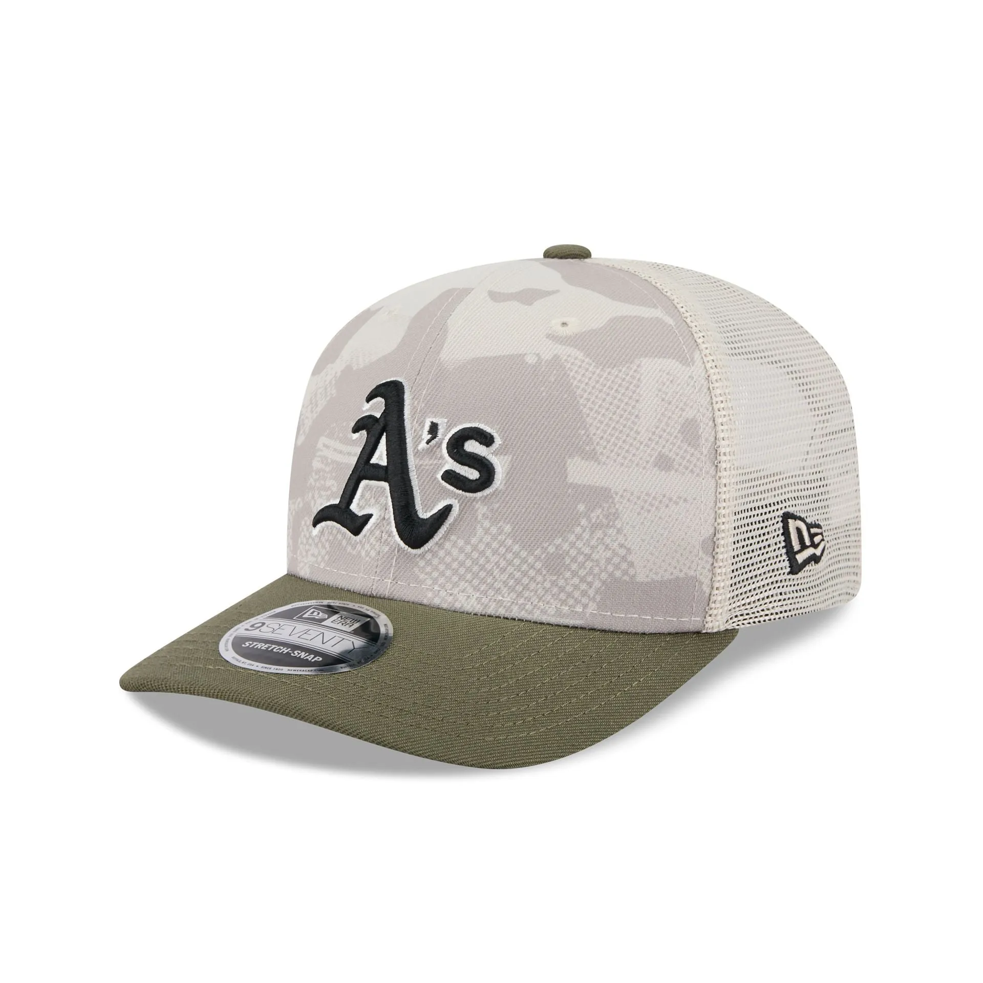 Oakland Athletics Armed Forces Day 2025 9SEVENTY Trucker Hat sold by New Era product image thumbnail 3