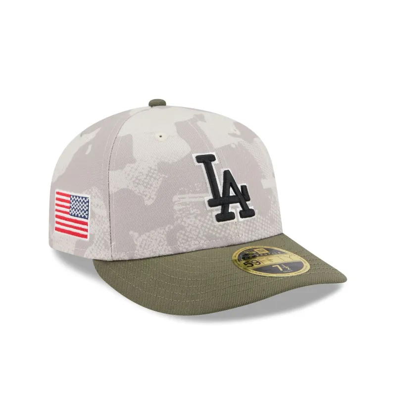 Los Angeles Dodgers Armed Forces Day 2025 Low Profile 59FIFTY Fitted Hat sold by New Era