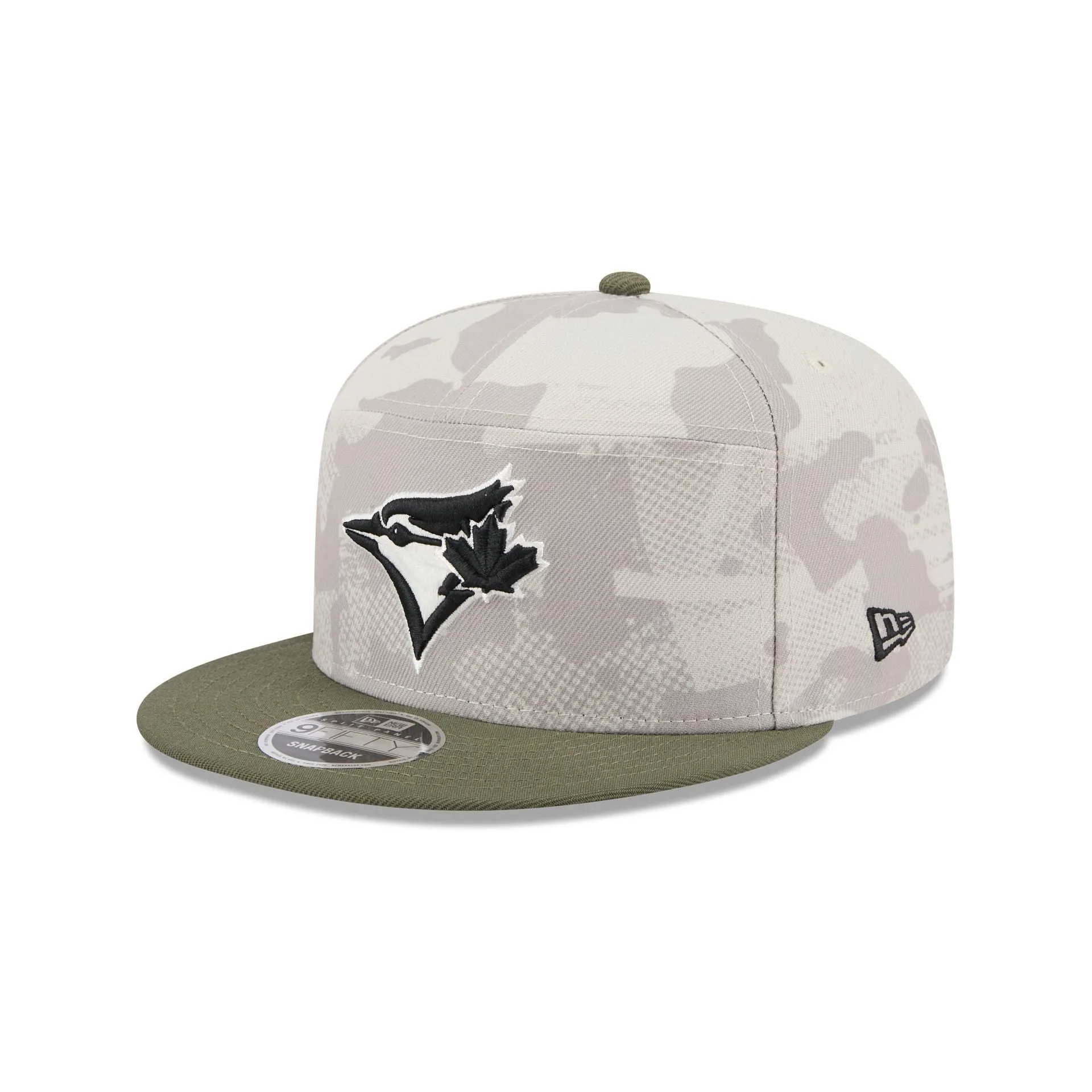 Toronto Blue Jays Armed Forces Day 2025 Split Panel 9FIFTY Snapback Hat sold by New Era product image thumbnail 3
