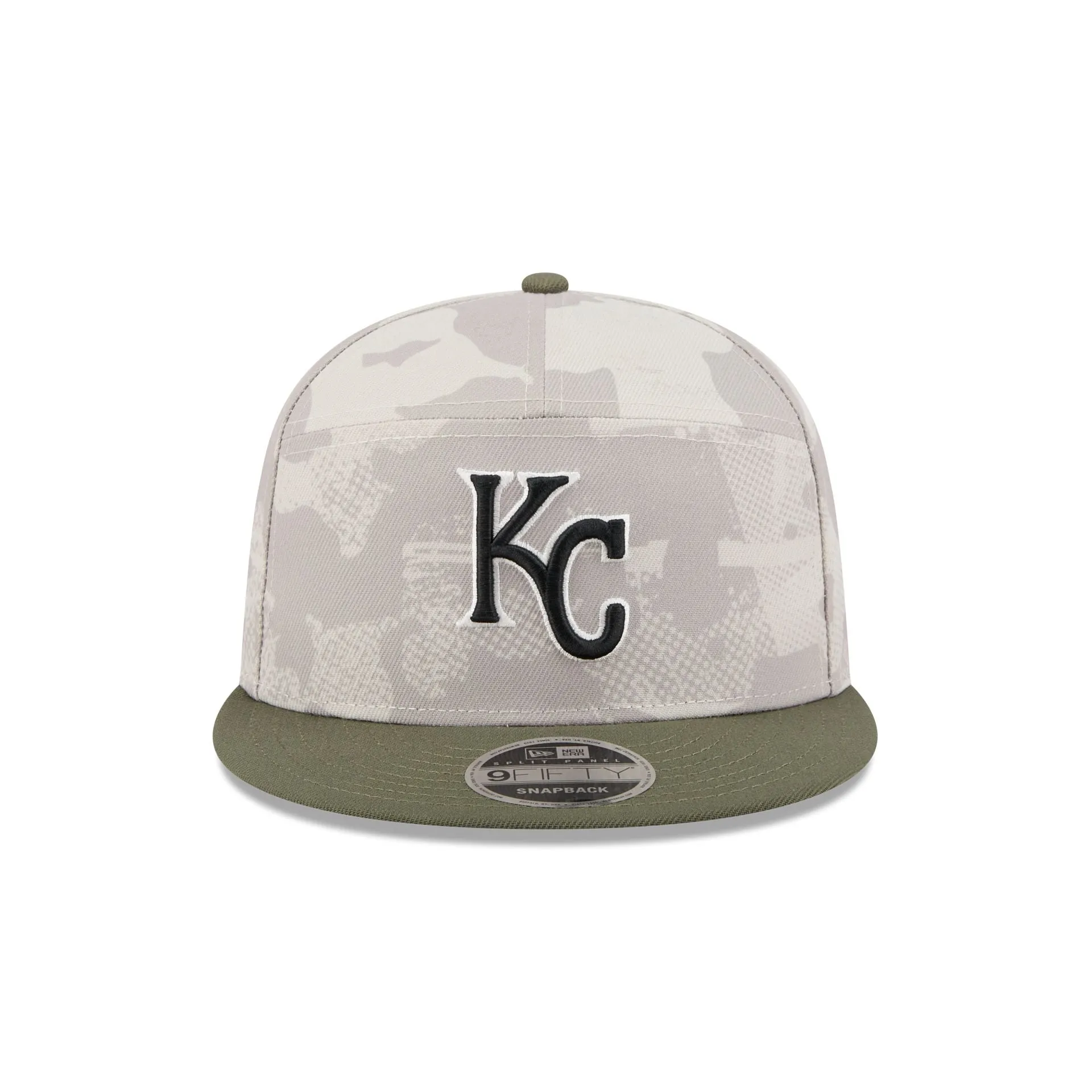 Kansas City Royals Armed Forces Day 2025 Split Panel 9FIFTY Snapback Hat sold by New Era product image thumbnail 2