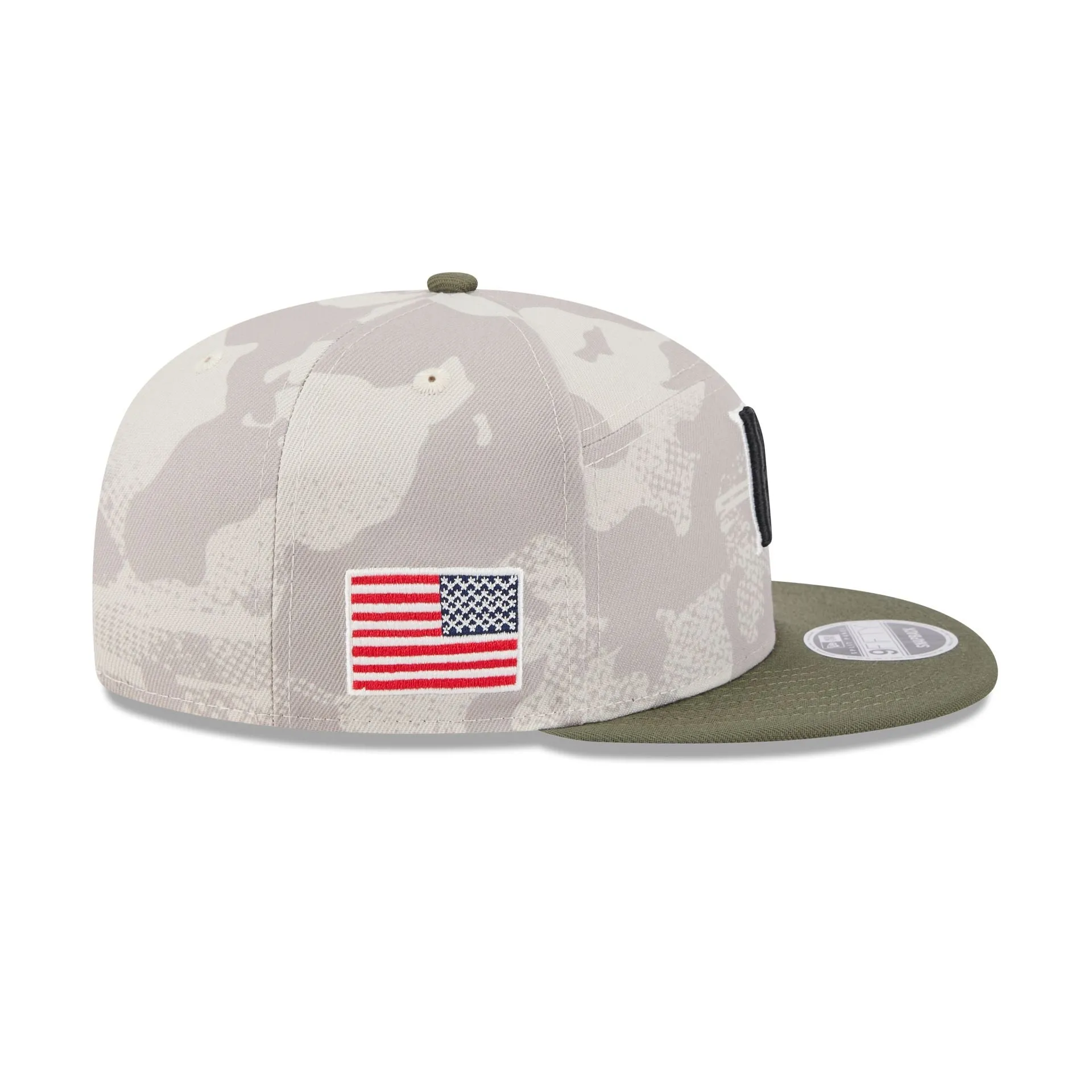 Kansas City Royals Armed Forces Day 2025 Split Panel 9FIFTY Snapback Hat sold by New Era product image thumbnail 4