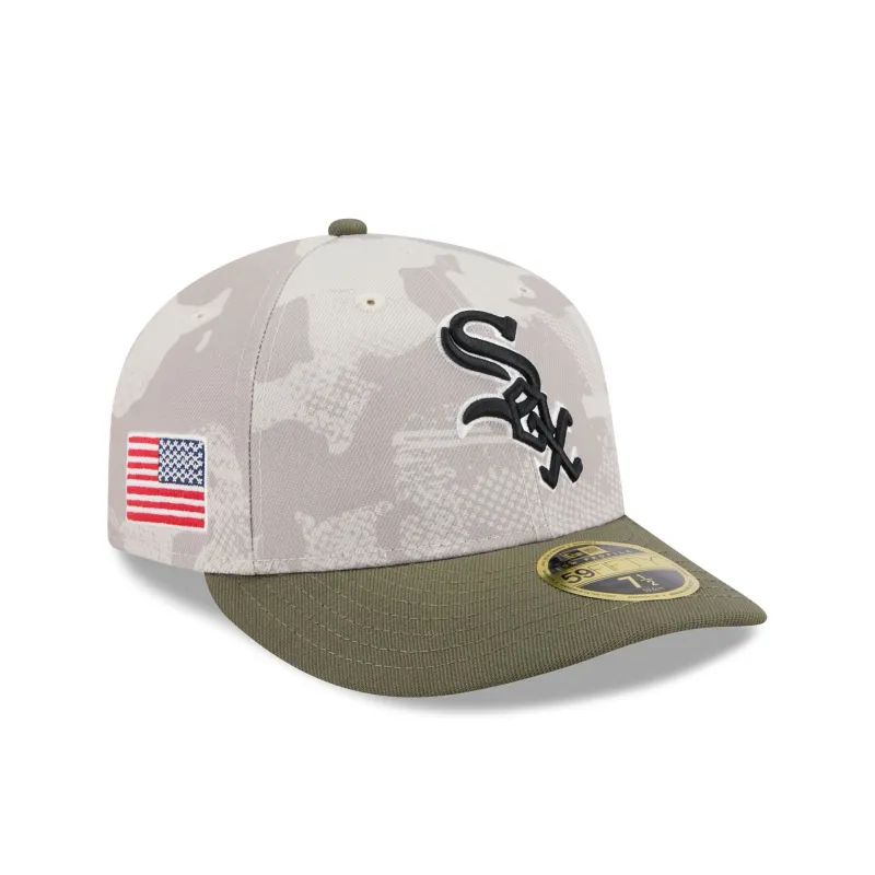 Chicago White Sox Armed Forces Day 2025 Low Profile 59FIFTY Fitted Hat sold by New Era