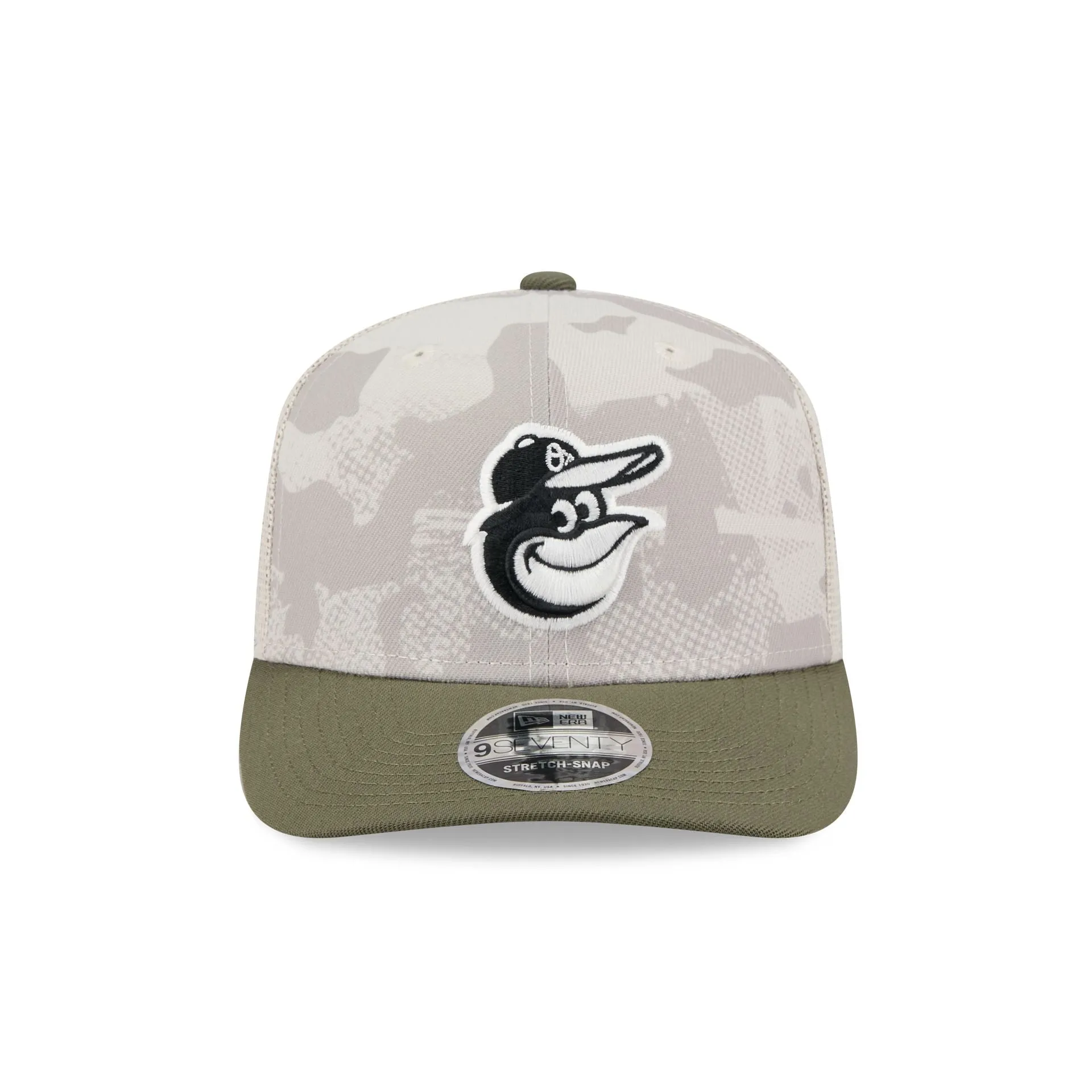 Baltimore Orioles Armed Forces Day 2025 9SEVENTY Trucker Hat sold by New Era product image thumbnail 2
