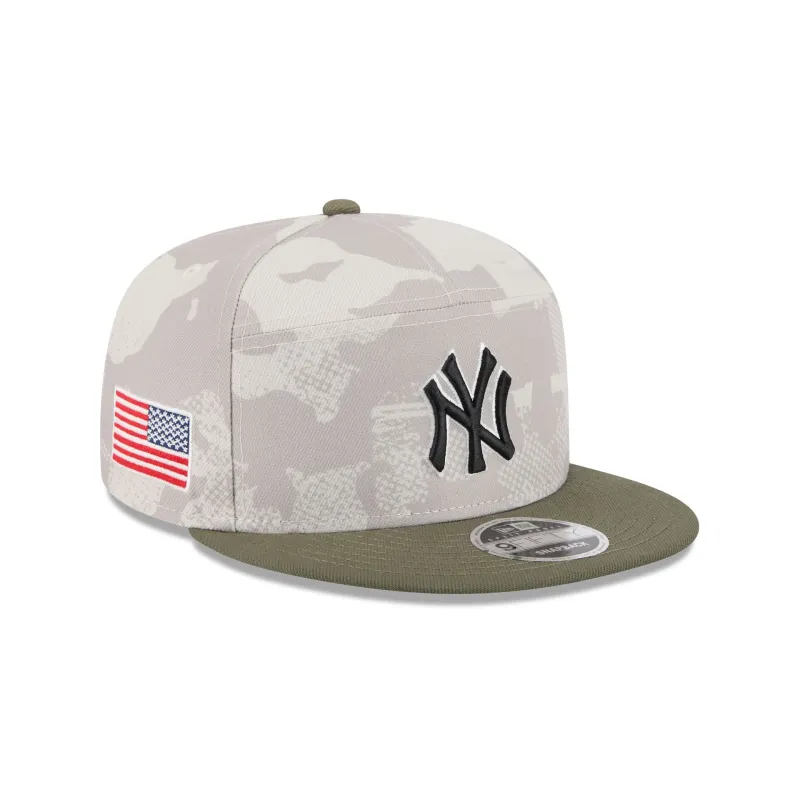 New York Yankees Armed Forces Day 2025 Split Panel 9FIFTY Snapback Hat sold by New Era