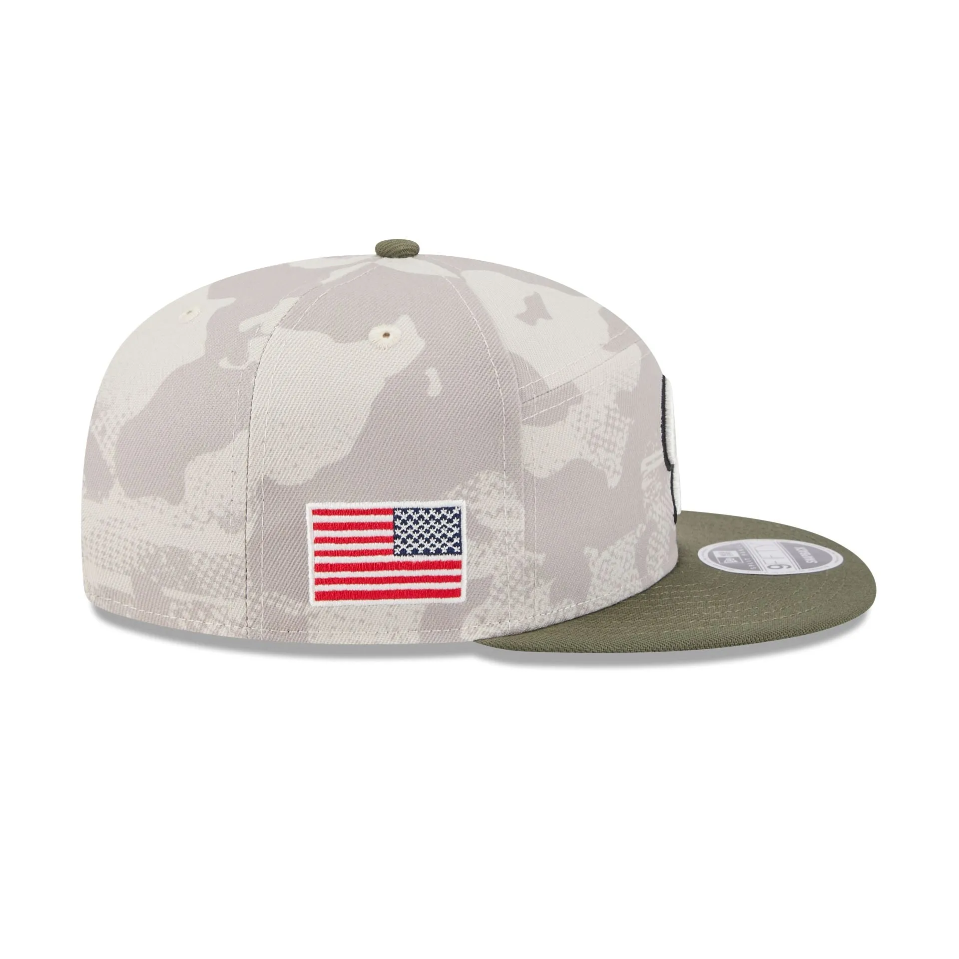 Colorado Rockies Armed Forces Day 2025 Split Panel 9FIFTY Snapback Hat sold by New Era product image thumbnail 4