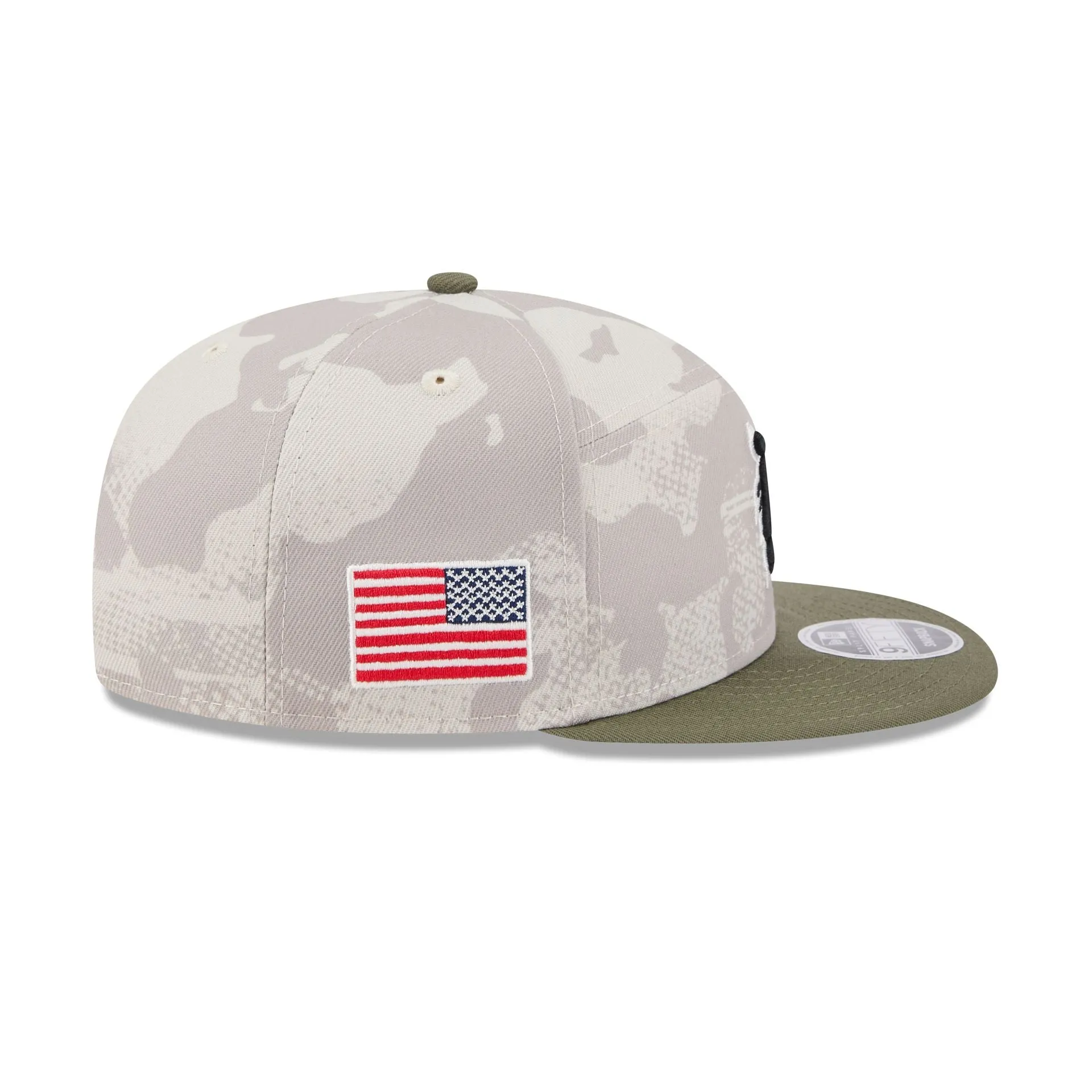 Detroit Tigers Armed Forces Day 2025 Split Panel 9FIFTY Snapback Hat sold by New Era product image thumbnail 4